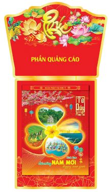 Lịch Bloc Siêu Đại (20x30) - Phong Cảnh Việt Nam (AK03) - Xuân Bính Ngọ 2026