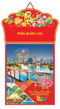 Lịch 52 Tuần (30x40) - Việt Nam Tươi Đẹp (AK08) - Xuân Bính Ngọ 2026