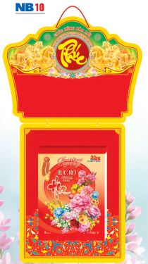 Lịch Bloc Đại Đặc Biệt (17x24) - Trà Và Hoa (NB10) - Xuân Bính Ngọ 2026