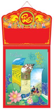 Lịch 52 tuần (30x40 cm) - Việt Nam tươi đẹp (NH19) - Xuân Bính Ngọ 2026
