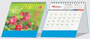 Lịch bàn chữ A (18x20 cm) - Lộc Phát (NH73) - Xuân Bính Ngọ 2026