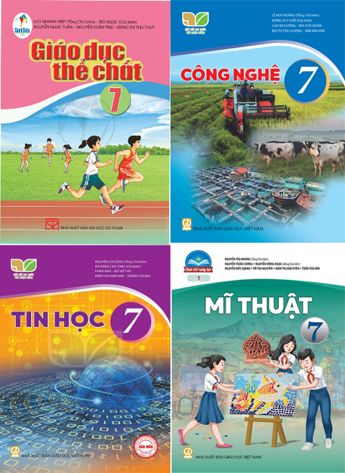 Bộ sách Giáo khoa lớp 3, 7, 10 được sử dụng trên địa bàn tỉnh Vĩnh Phúc